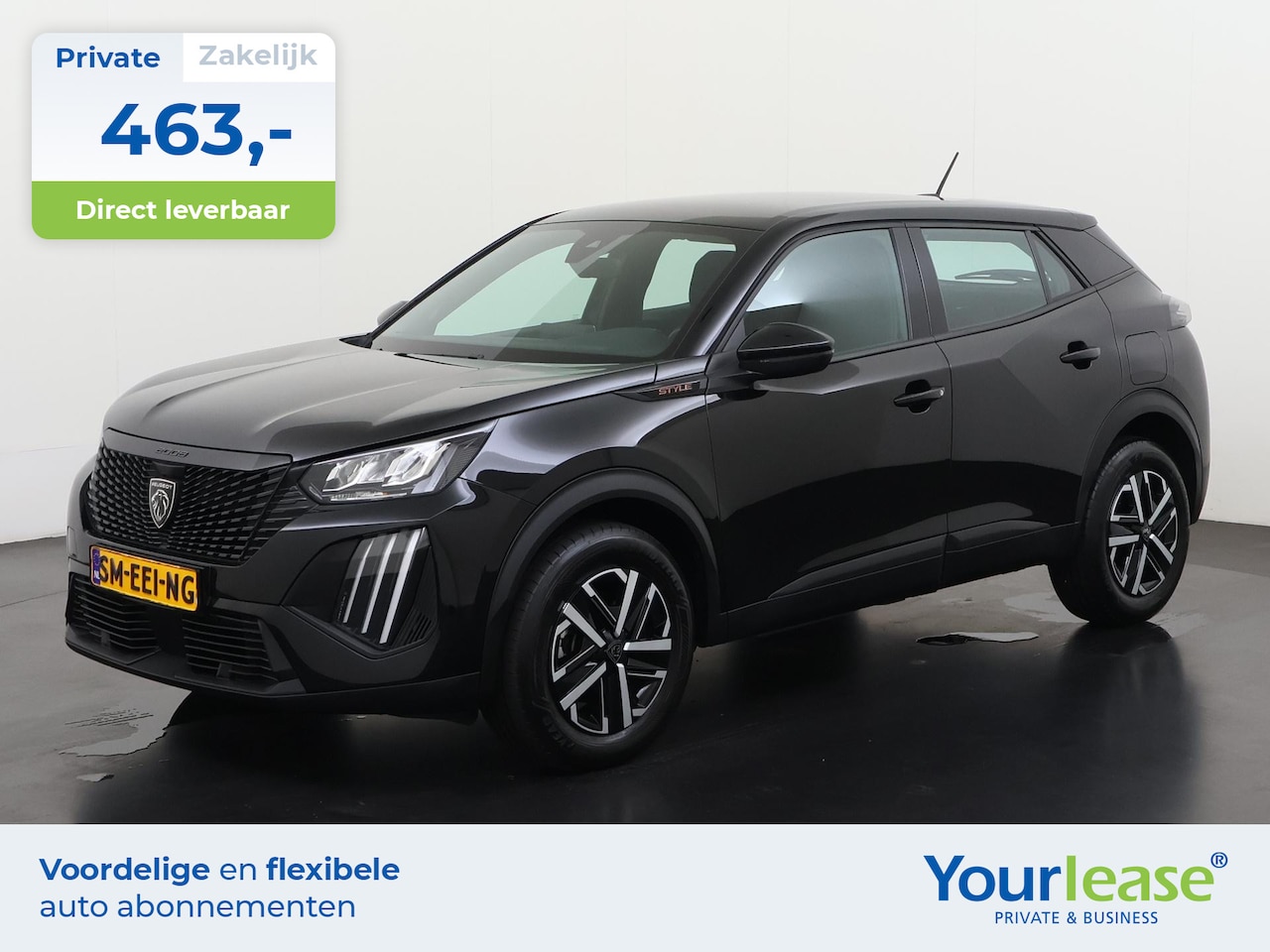 Peugeot 2008 - 1.2 Hybrid 145 Style | All-in 463,- Private Lease | Direct uit voorraad - AutoWereld.nl