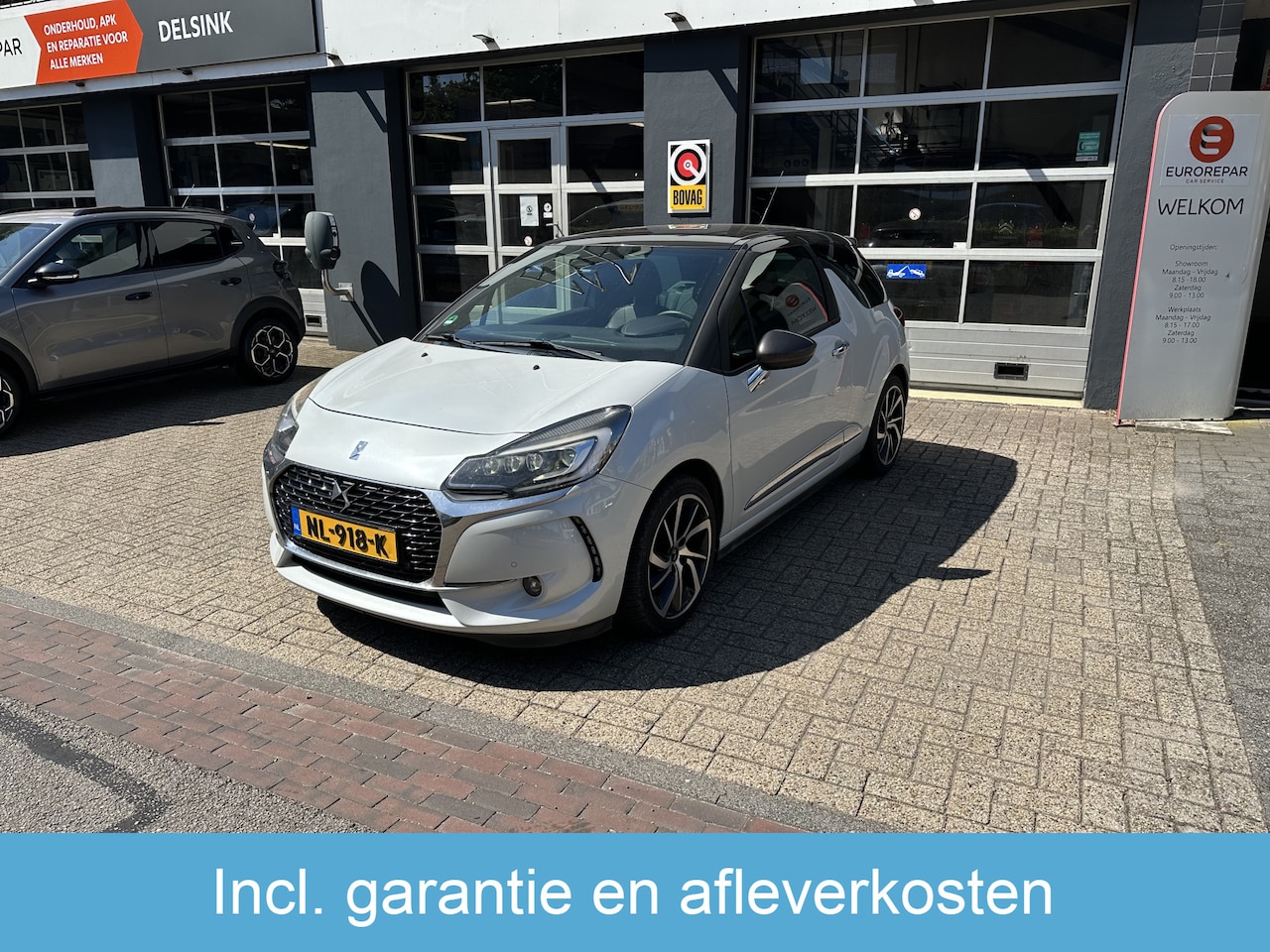 DS 3 - 1.2 PureTech Sport Chic Airco/Camera/Cruise/Apple CarPlay/ Eurorepar - AutoWereld.nl