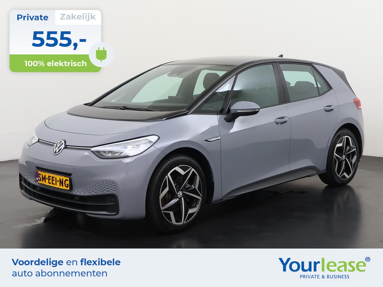 Volkswagen ID.3 - Pro 58 kWh | All-in 555,- Private Lease | Direct uit voorraad - AutoWereld.nl