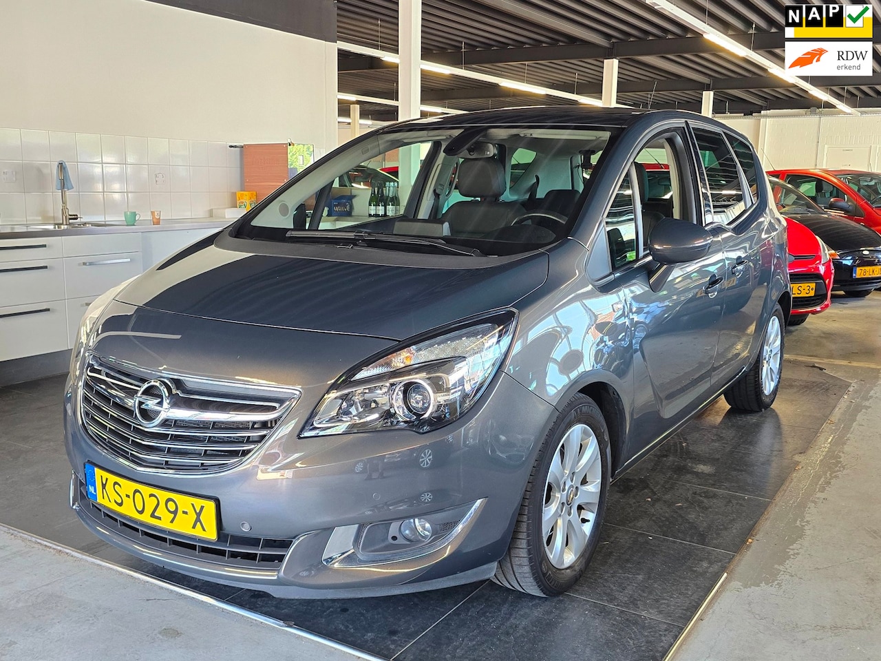 Opel Meriva - 1.4 Turbo Blitz/AIRCO/CRUISE/N.A.P/NETTE AUTO/ - AutoWereld.nl