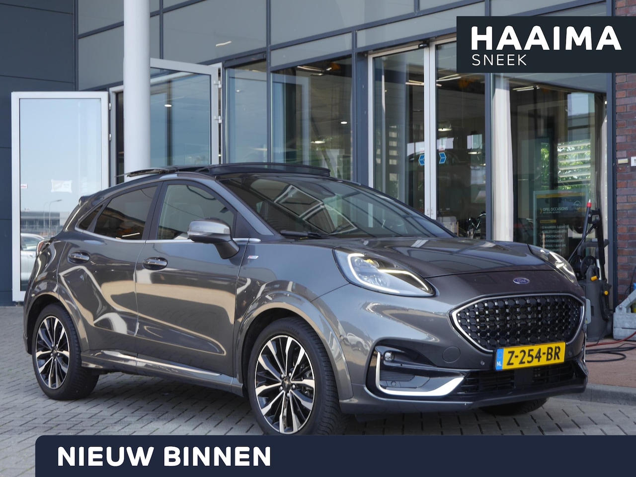 Ford Puma - 1.0 EcoBoost Hybrid ST-Line X Gold Edition | Panoramadak | Trekhaak | Lederen bekleding | - AutoWereld.nl
