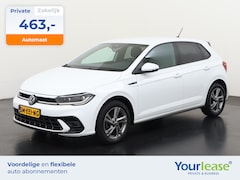 Volkswagen Polo - 1.0 TSI R-Line DSG | All-in 463, - Private Lease | Direct uit voorraad