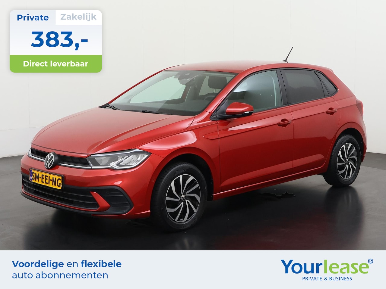 Volkswagen Polo - 1.0 MPI Life | All-in 383,- Private Lease | Direct uit voorraad - AutoWereld.nl