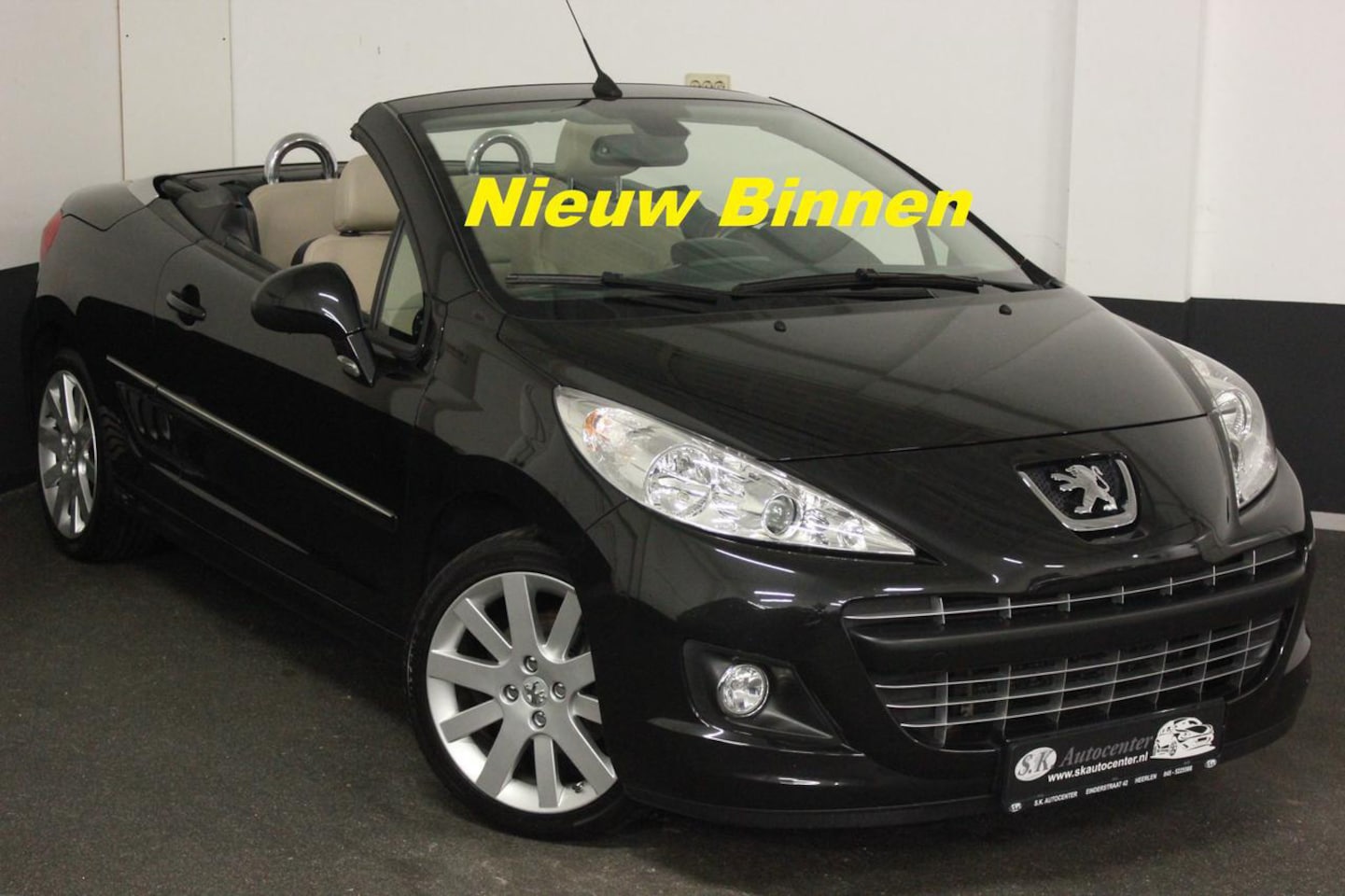 Peugeot 207 CC - AUTOMAAT*PLATINUM*1E EIGENAAR*SCHITTEREND* - AutoWereld.nl