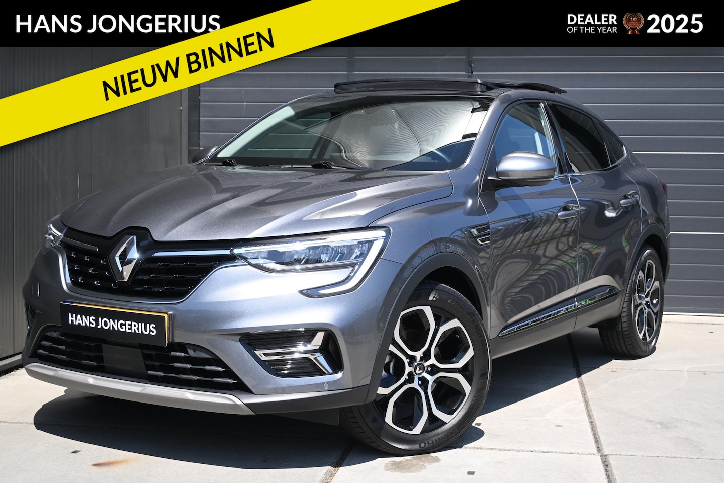 Renault Arkana - E-Tech hybrid 145 Techno | TREKHAAK | SCHUIF/KANTELDAK | STUUR/STOELVERWARMING | NAVI | CA - AutoWereld.nl