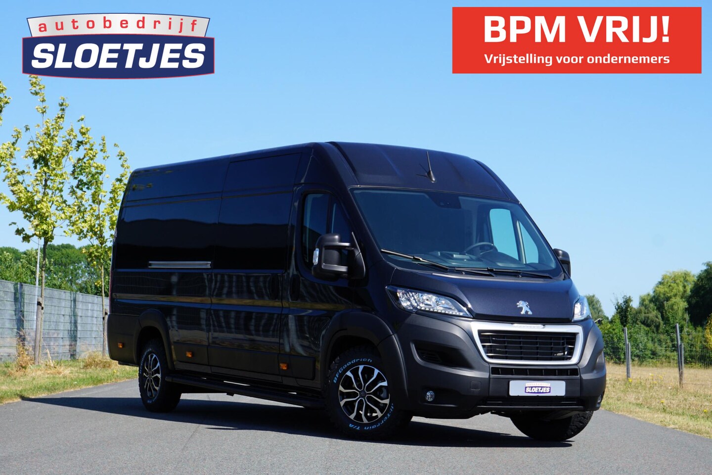 Peugeot Boxer - 2.2 BlueHDi 165 L4H2 Zwaar 3.5t 2 stoelen |2e airbag |BPM voordeel |165 pk |Metallic |Carp - AutoWereld.nl