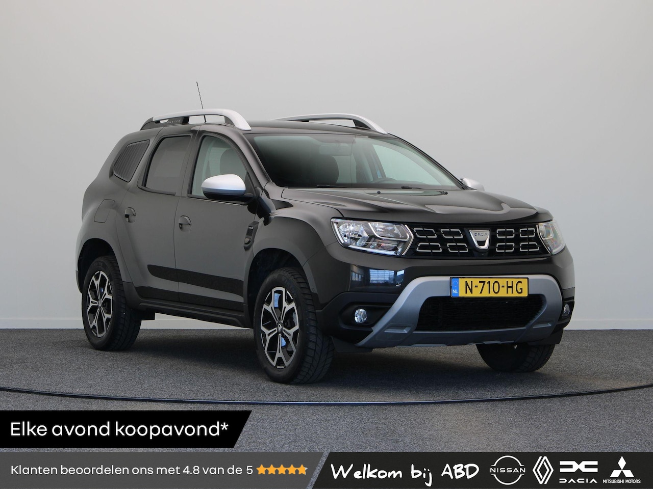 Dacia Duster - 1.3 TCe 4x4 Prestige | Trekhaak 1500kg geremd | Lederen bekleding | Cimate control | Achte - AutoWereld.nl