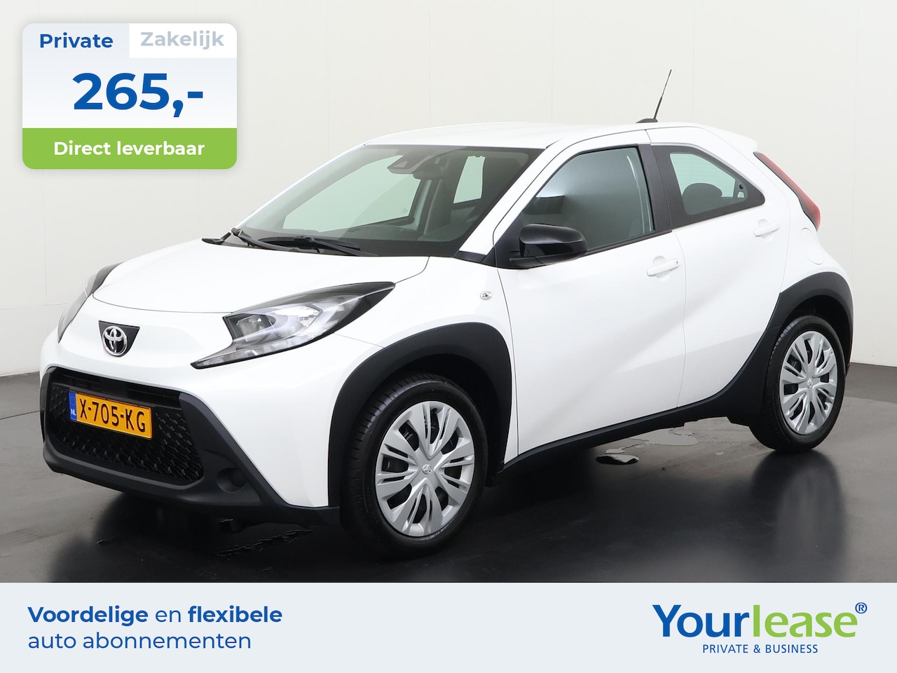 Toyota Aygo X - 1.0 VVT-i MT Play | All-in 265,- Private Lease | Direct uit voorraad - AutoWereld.nl