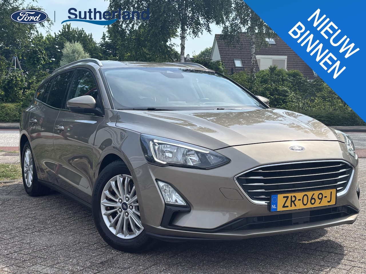 Ford Focus Wagon - 1.5 EcoBoost Titanium Business elektrisch wegklapbare trekhaak - AutoWereld.nl