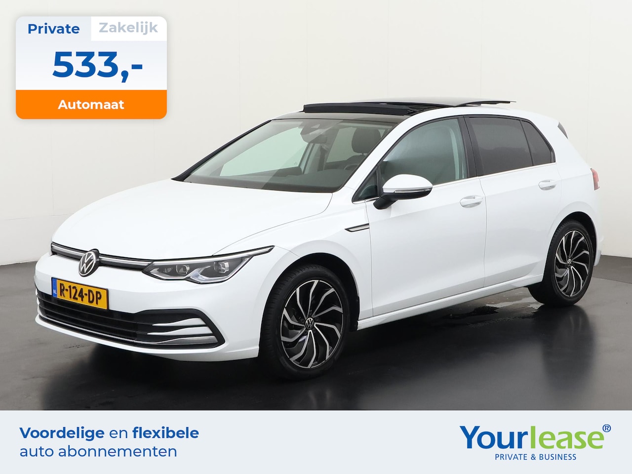 Volkswagen Golf - 1.5 eTSI Style DSG | All-in 533,- Private Lease | Direct uit voorraad - AutoWereld.nl