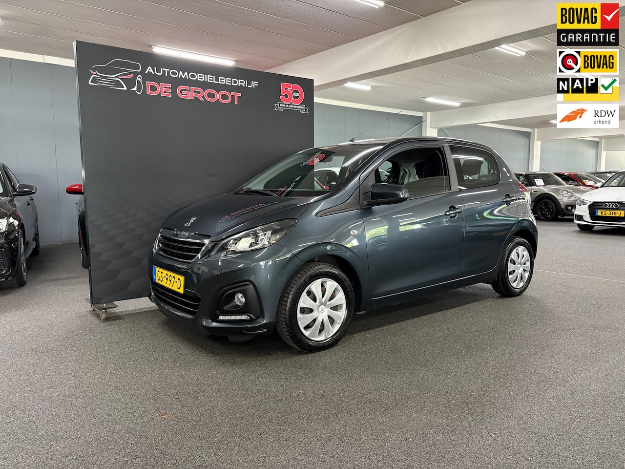 Peugeot 108 - 1.0 e-VTi Active/ NL auto/ 30.372 KM/ 5 deurs/ Airco - AutoWereld.nl