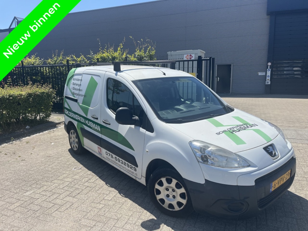 Peugeot Partner - 120 1.6eHDI L1 Clima 3 Person volledig gesloten - AutoWereld.nl