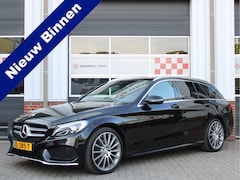 Mercedes-Benz C-klasse Estate - 180 AMG Sport Edition Automaat /NAVI/Cruise/Camera/LED/Leder/19'LM/PDC/Keyless/Stoelverwar