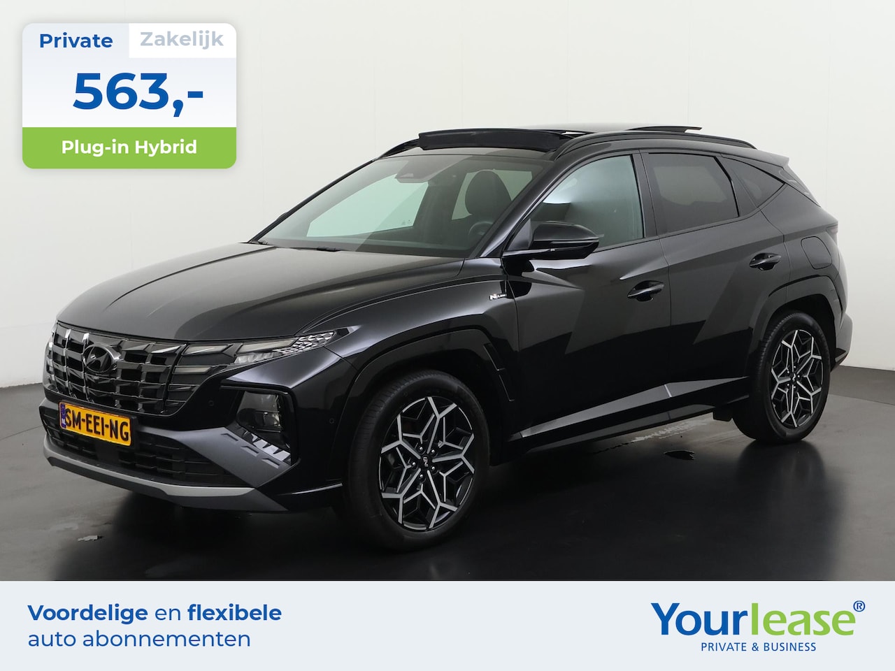 Hyundai Tucson - 1.6 T-GDI PHEV N Line Sky 4WD | All-in 563,- Private Lease | Direct uit voorraad - AutoWereld.nl