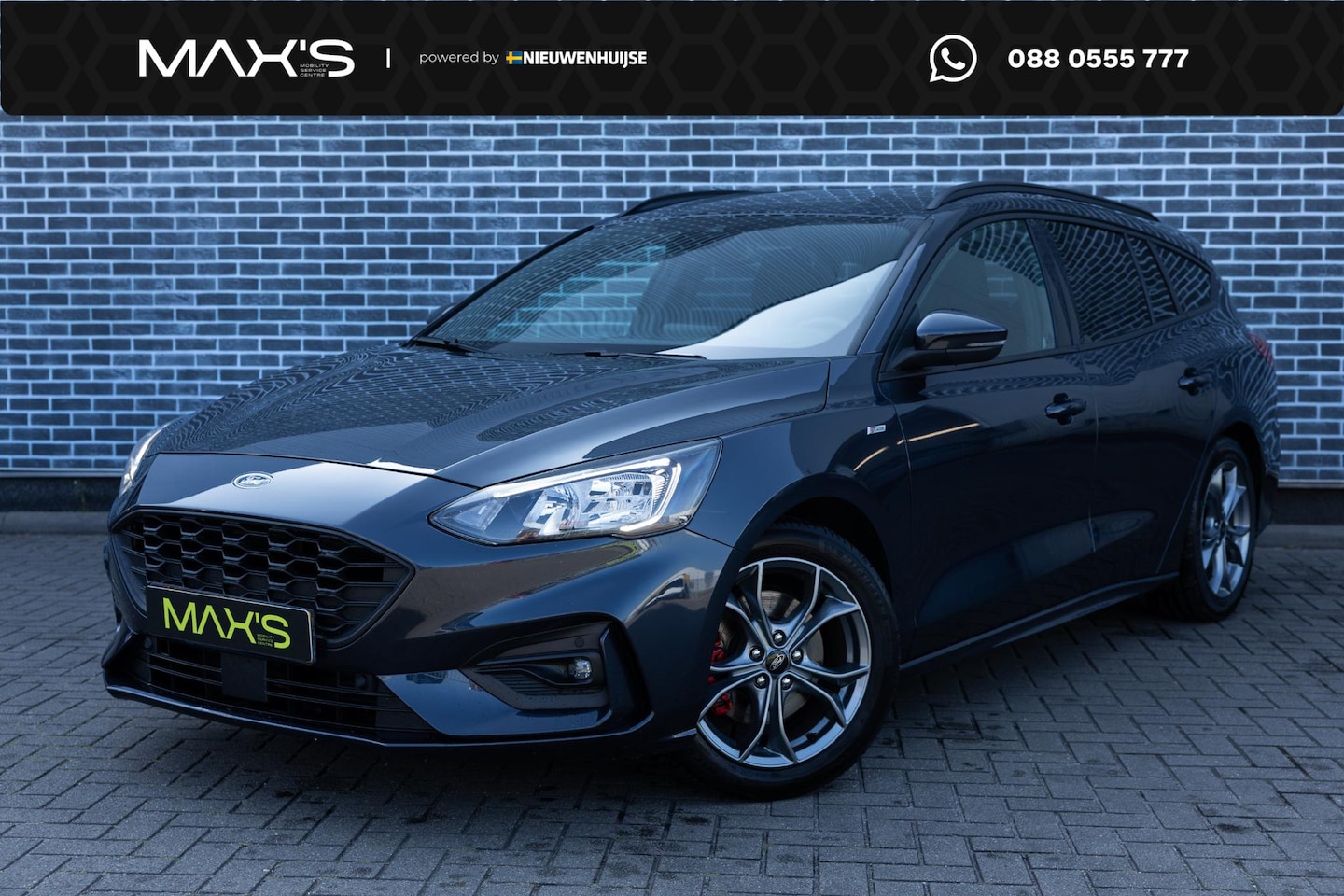 Ford Focus Wagon - 1.0 EcoBoost Hybrid 125 ST Line X Business | Achteruitrijcamera | Parkeersensoren | Stoelv - AutoWereld.nl