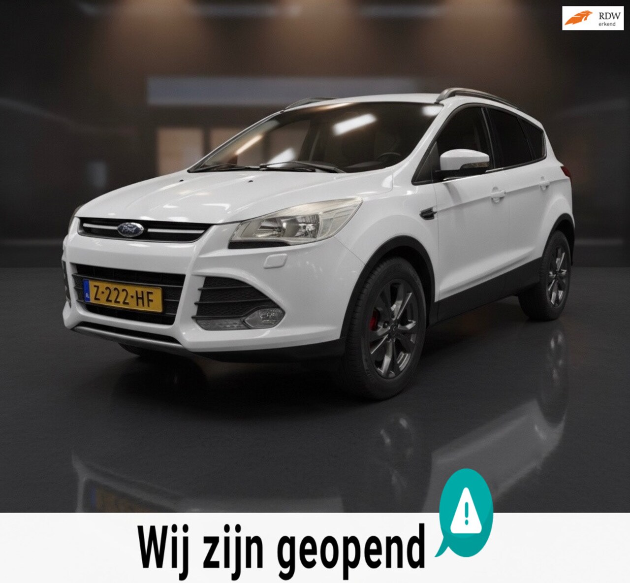 Ford Kuga - 1.6 Trend-riem is vervangen-airco-trekhaak-nette auto - AutoWereld.nl