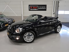 Volkswagen Beetle Cabriolet - 1.2 TSI Design 2018 Airco-ecc Navigatie App connect Stoelverwarming 18 inch Disc LED Chroo