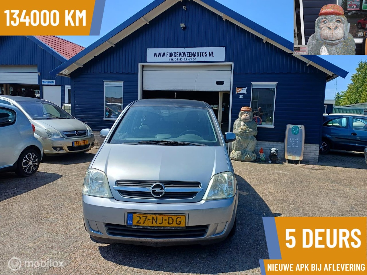 Opel Meriva - 1.6 Cosmo Garantie,alle inruil mogelijk - AutoWereld.nl