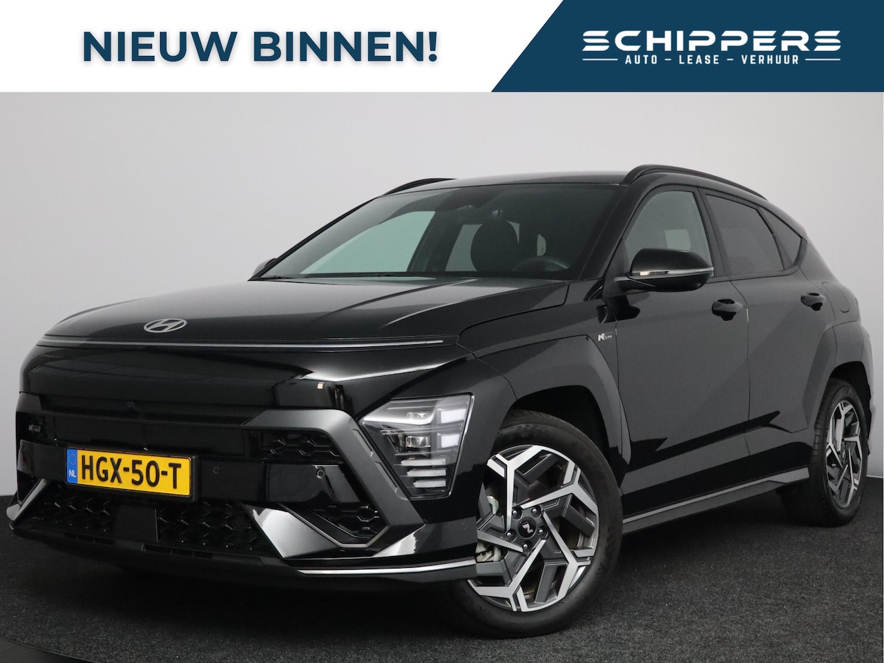 Hyundai Kona - 1.6 GDI HEV N Line | elektrisch bedienbare stoelen - AutoWereld.nl