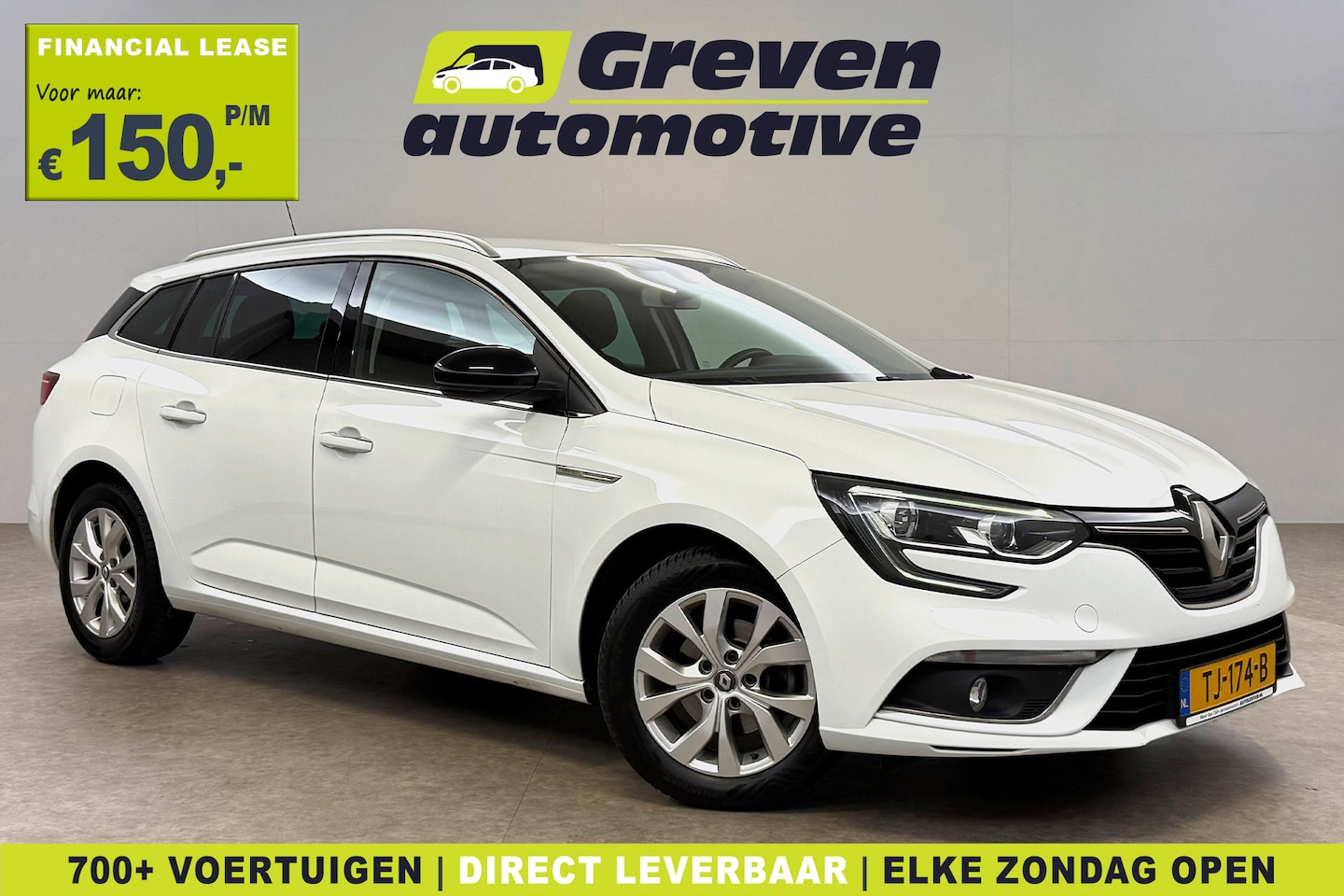 Renault Mégane - 1.3 TCe Limited | Clima | Cruise | Virtual | Carplay | Keyless | Parkeersens. - AutoWereld.nl
