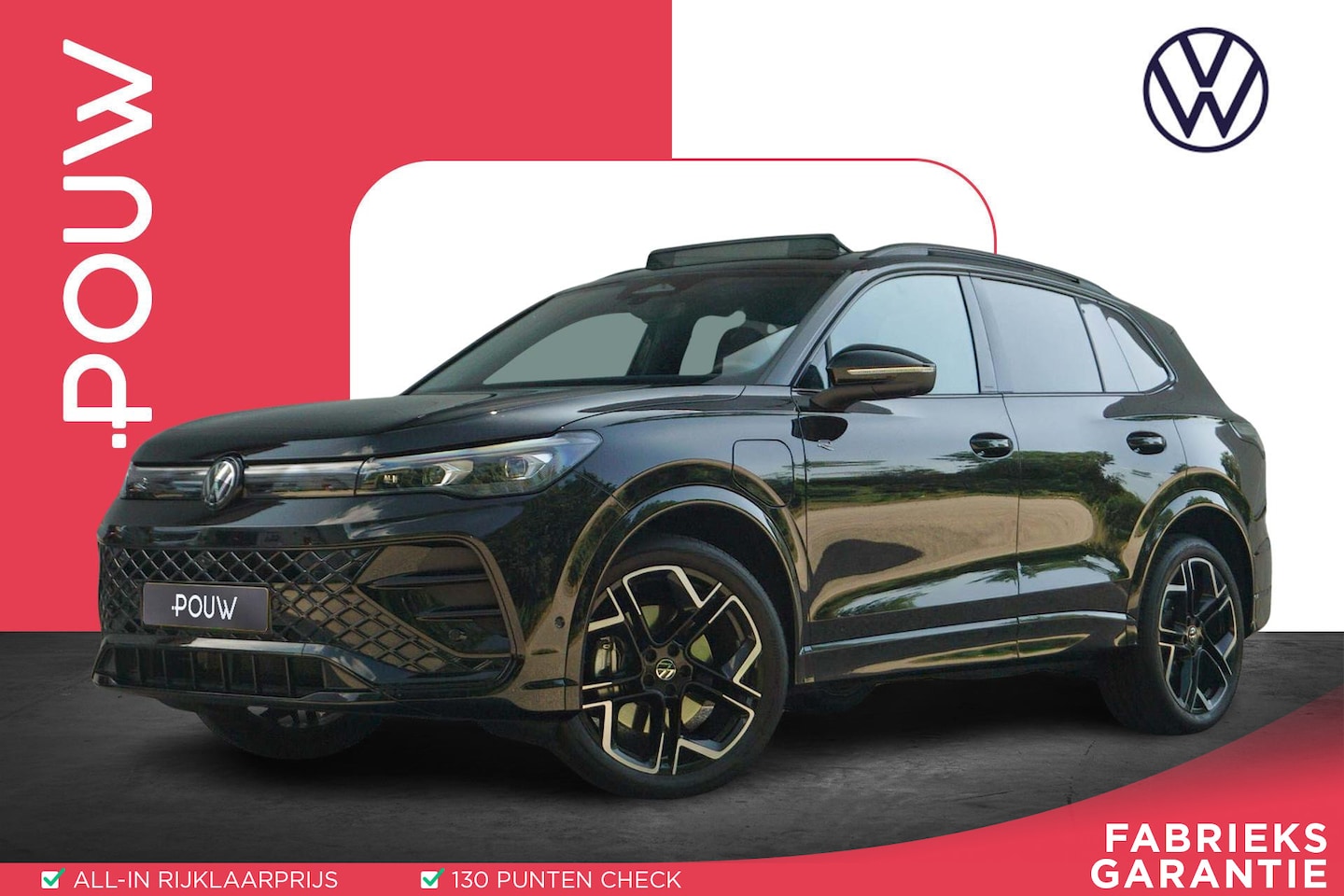Volkswagen Tiguan - 1.5 eHybrid 204pk R-Line Edition | Panoramadak | Trekhaak Wegklapbaar | Rondomzicht Camera - AutoWereld.nl