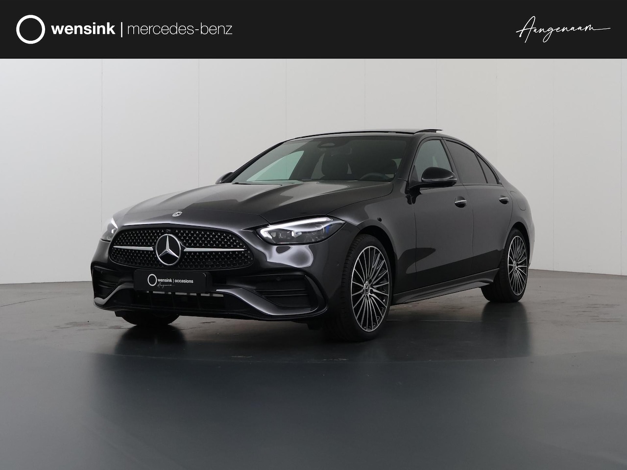 Mercedes-Benz C-klasse - 300e 140 Years Edition | AMG-line Plus | Burmester | Head-up | Matrix Led | Keyless | Trek - AutoWereld.nl