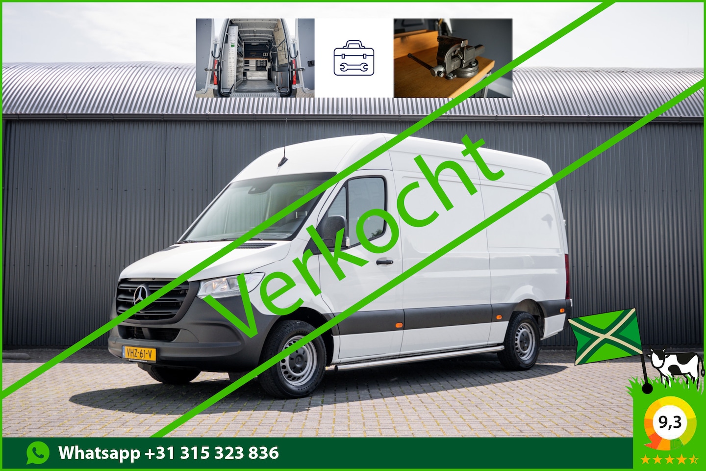 Mercedes-Benz Sprinter - 311 CDI L2H2 | Volledig Ingericht | Mbux | Camera | Navi | Climatronic - AutoWereld.nl