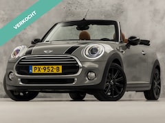 MINI Cabrio - 1.5 Cooper Chili Sport (GROOT NAVI, DEALER ONDERHOUDEN, DIAMOND STITCHING, LEDER, STOELVER