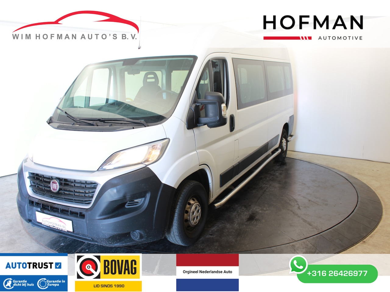 Fiat Ducato - FIAT CNG L3h2 Lift 3x Rollstuhl-bus Oder 9 Sitzplätze Netto Excl vat - AutoWereld.nl