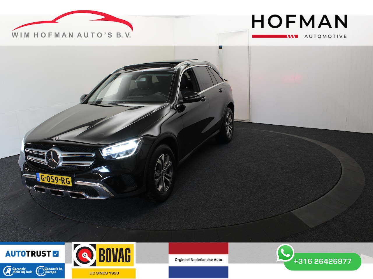 Mercedes-Benz GLC-klasse - 200 PK Panodak Vol Leder Camera Dodeh detec Business Solution Limited - AutoWereld.nl