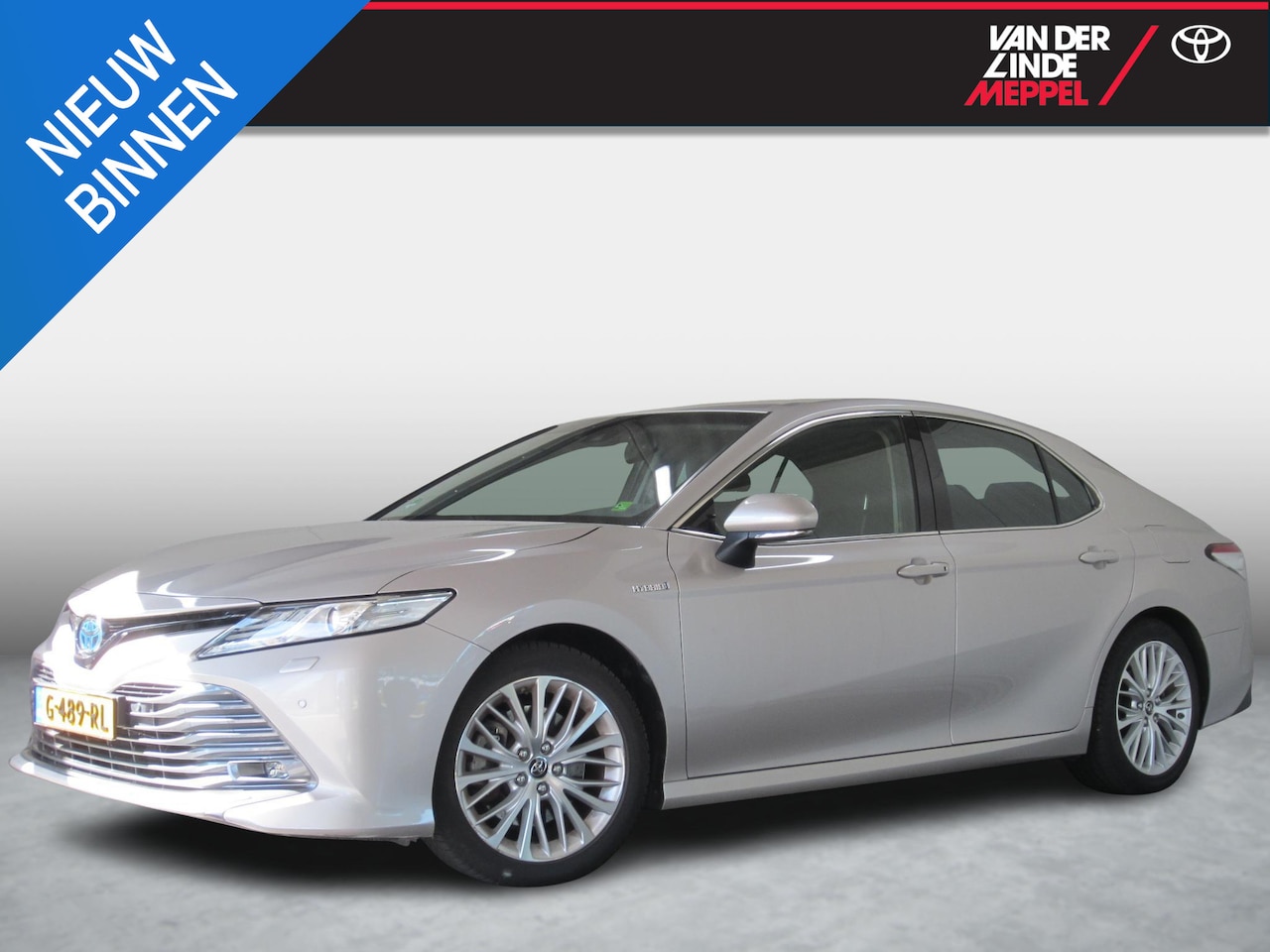 Toyota Camry - 2.5 Hybrid Executive Trekhaak Navi Leer - AutoWereld.nl