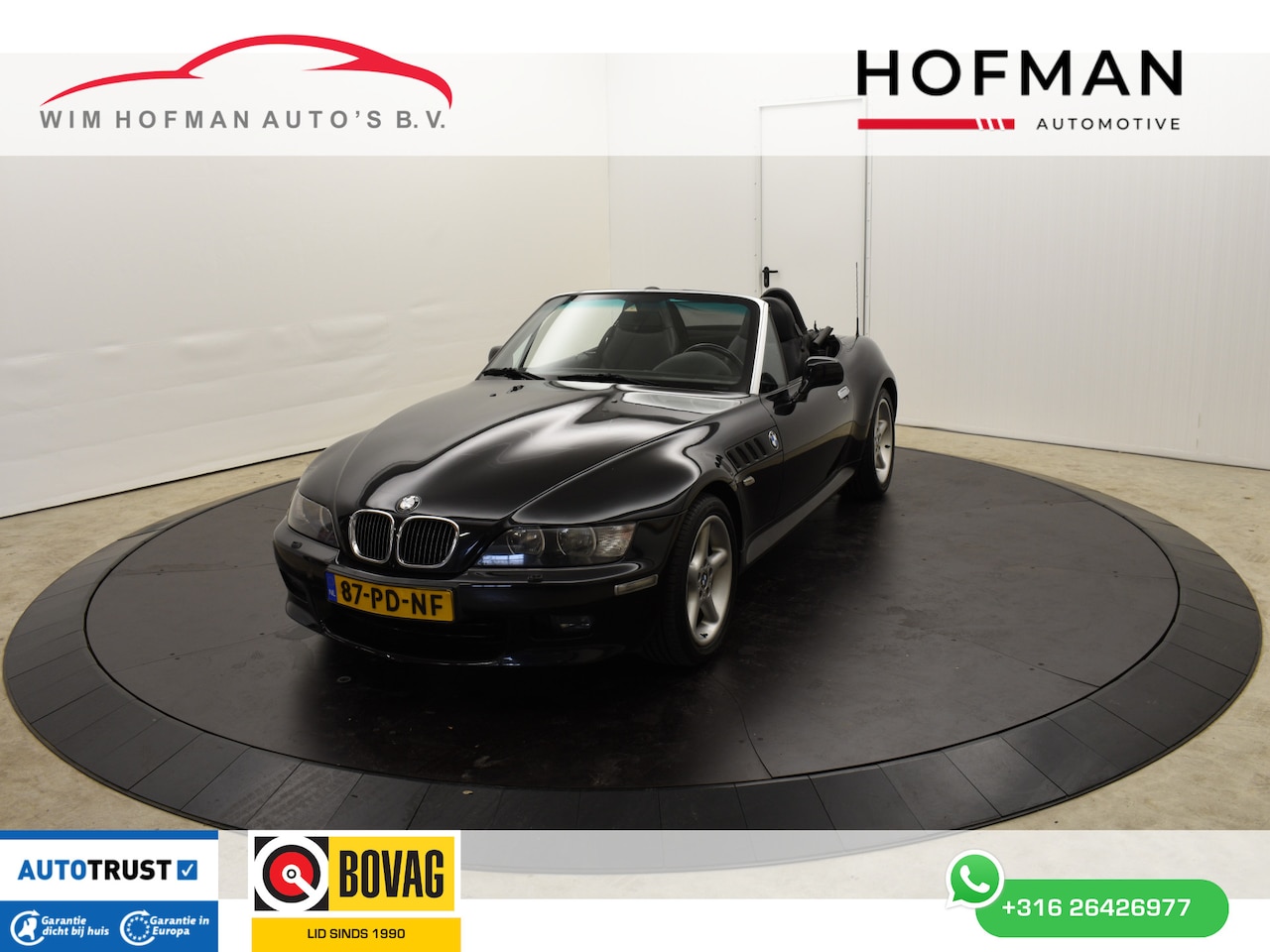 BMW Z3 Roadster - 2.8 6 Cil.194PK Aut Widebody top conditie EL Kap Leer PDC Airco Stoelverw - AutoWereld.nl