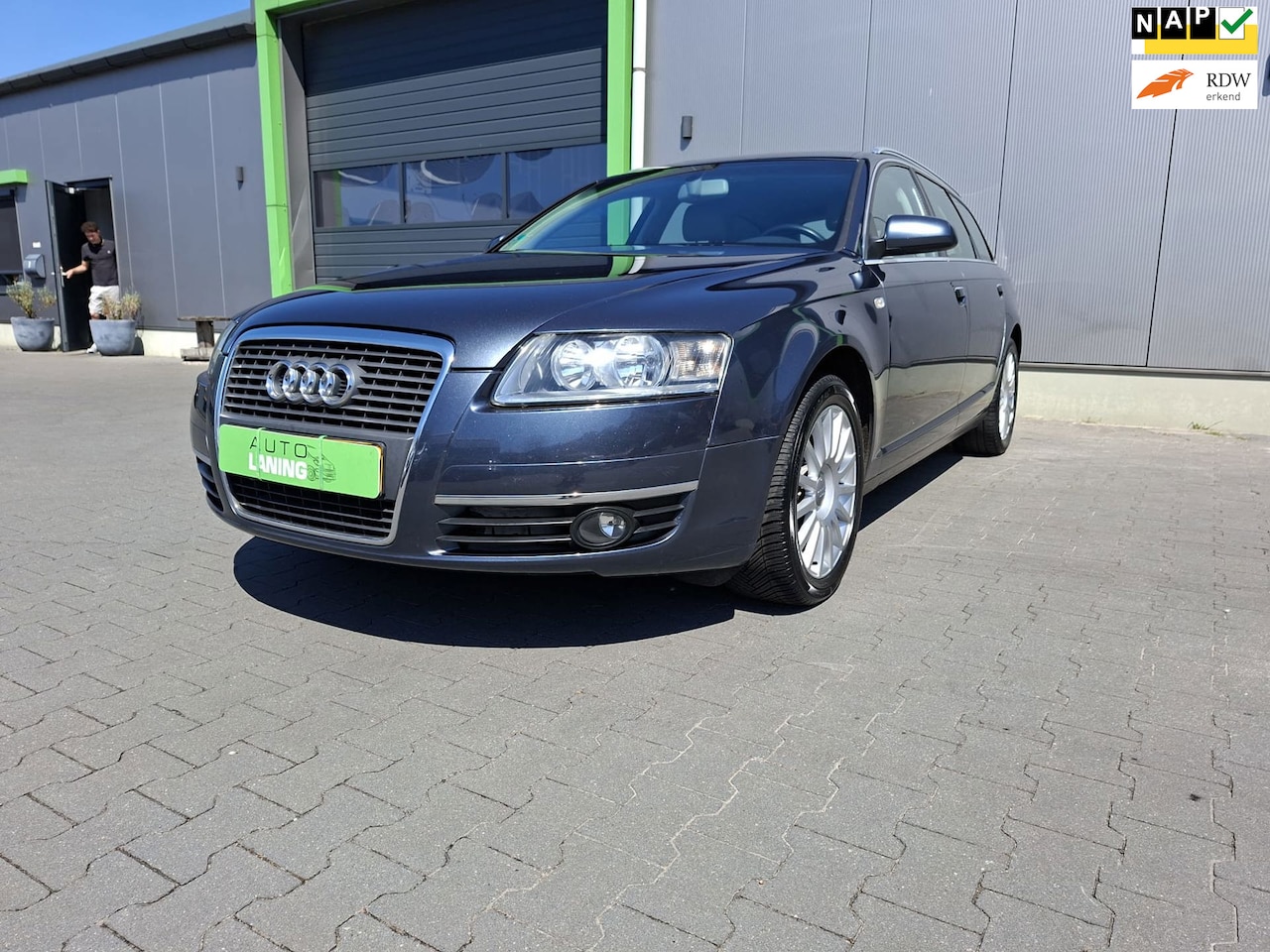 Audi A6 Avant - 2.0 TFSI Pro Line Business Airco LM velgen Volleder Cruise 6 versnellingen Veel ruimte !!! - AutoWereld.nl