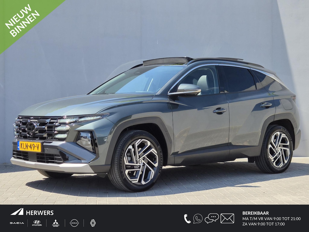 Hyundai Tucson - 1.6 T-GDI HEV Premium Sky / Facelift / Fabrieksgarantie tot 03-2030 / Dealer onderhouden / - AutoWereld.nl
