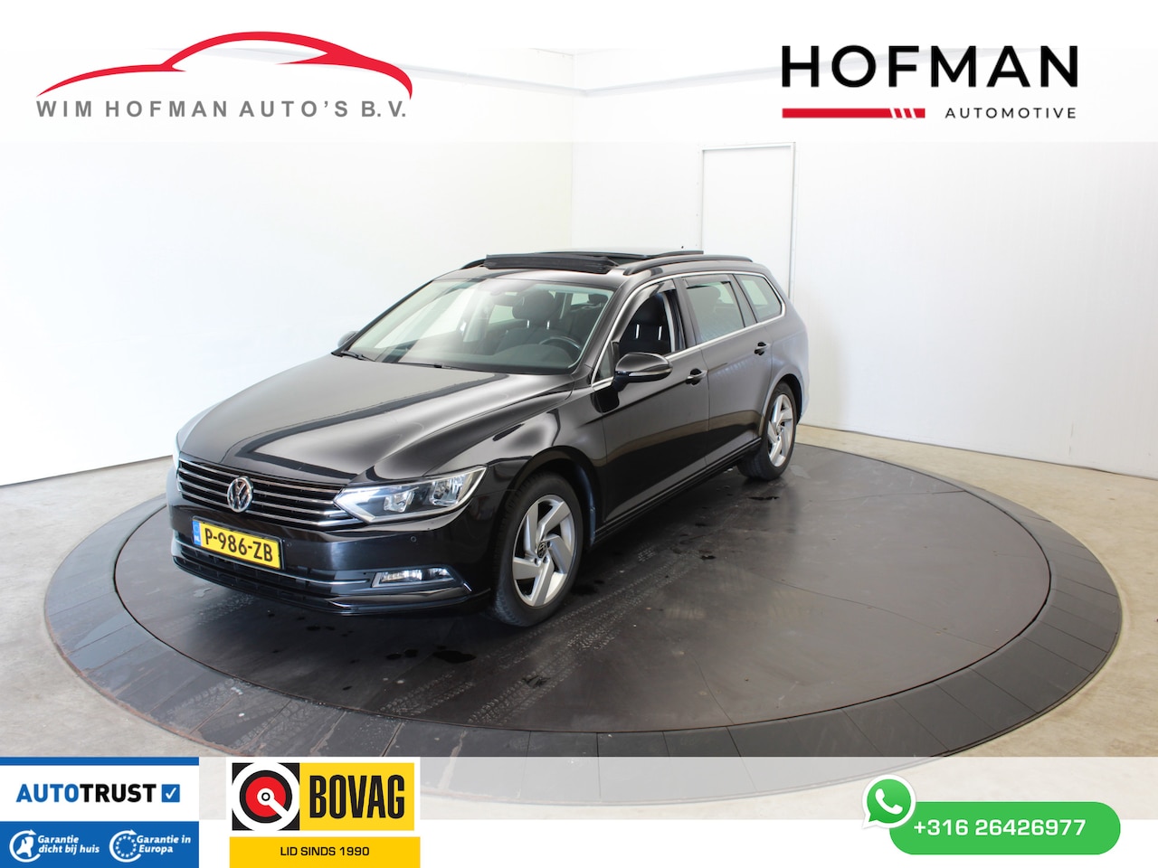 Volkswagen Passat Variant - 1.6 TDI Highline Panodak Camera Trekhaak - AutoWereld.nl