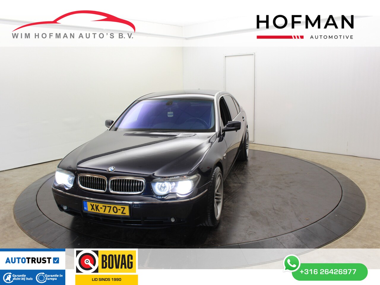 BMW 7-serie - 760Li Vol Optie's Nieuwstaat + DEALER ONDERHOUDEN YOUNGTIMER - AutoWereld.nl