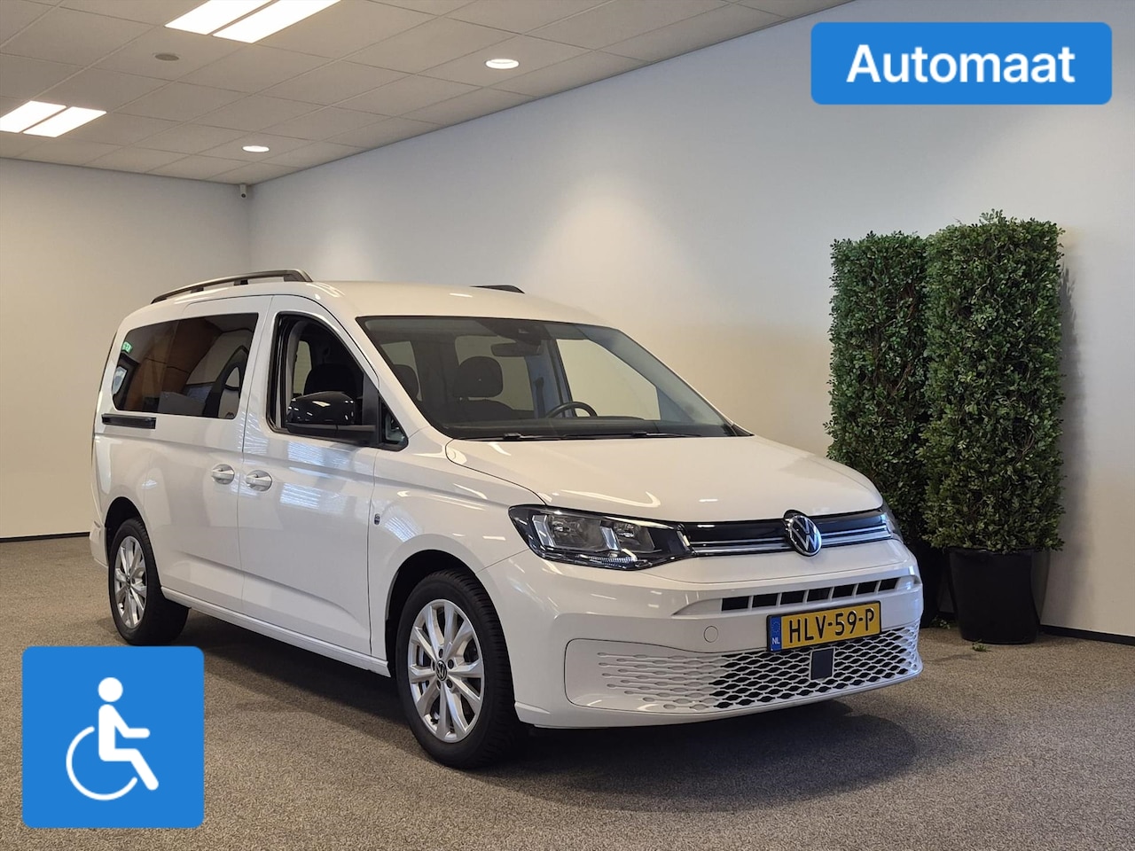 Volkswagen Caddy Maxi - V L2 Rolstoelauto Automaat 5+1 API-Ombouw - AutoWereld.nl