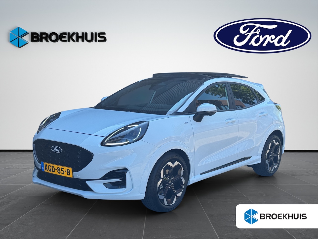 Ford Puma - 1.0 EcoBoost Hybrid ST-Line X 125pk | Panoramadak | Adaptive Cruise | Dodehoek Detectie | - AutoWereld.nl