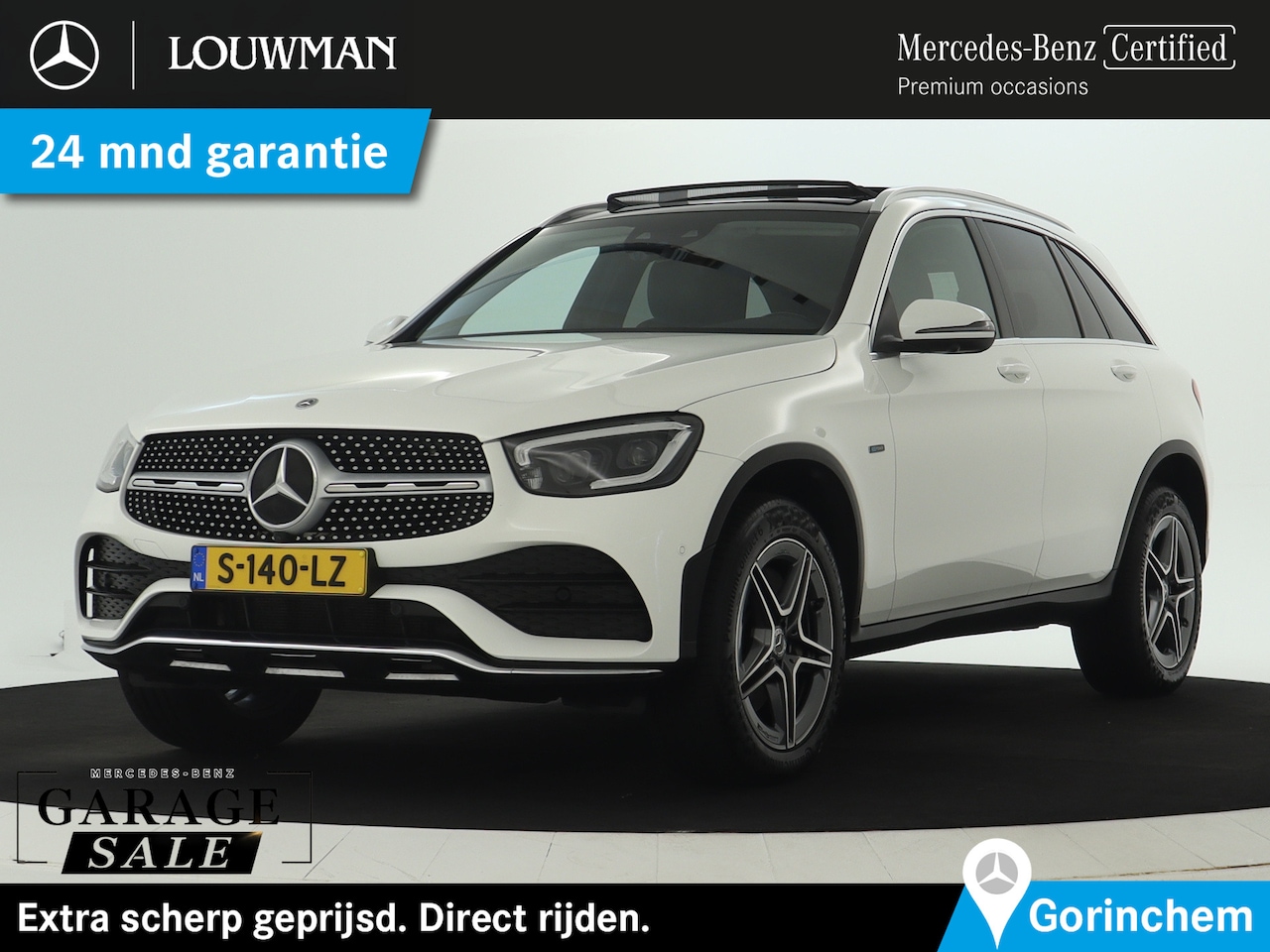 Mercedes-Benz GLC-klasse - 300 e 4MATIC Premium Plus | Panoramadak | Trekhaak | Nightpakket | Inclusief 24 maanden Me - AutoWereld.nl