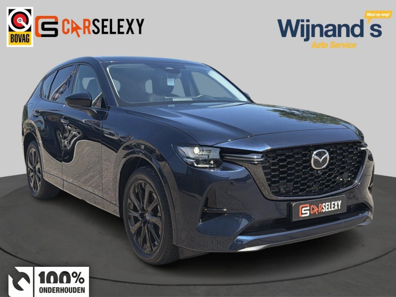 Mazda CX-60 - 2.5 PHEV Homura Plus | Panorama | Leer | 360gr. camera | adapt. cruise | Full options - AutoWereld.nl