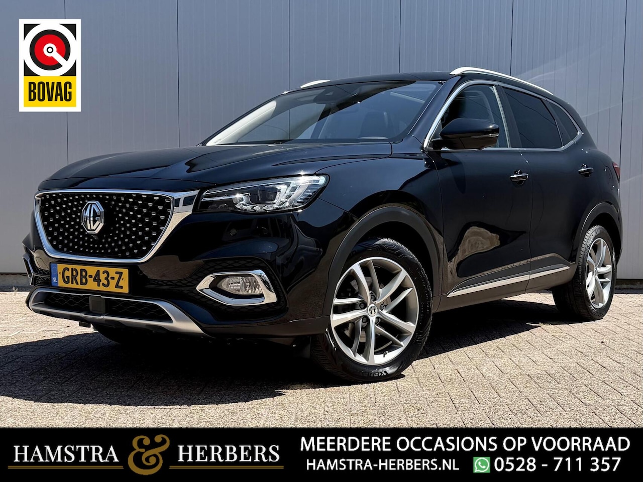 MG EHS - 1.5 TGDI Luxury zwart, mooie wagen! - AutoWereld.nl