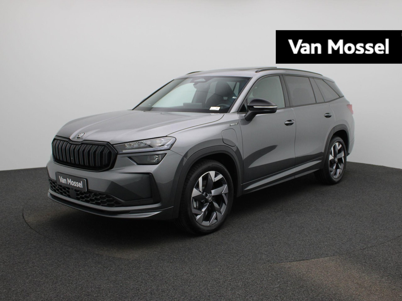 Skoda Kodiaq - 1.5 TSI PHEV Sportline Business 204 PK 204PK | Automaat | Panoramadak | Matrix LED Koplamp - AutoWereld.nl