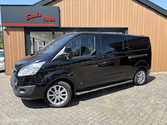 Ford Transit Custom - Dubbele Cabine 330 2.2 TDCI 125 Pk L2H1 | Limited Dubbele schuifdeur | Leder | Trekhaak |