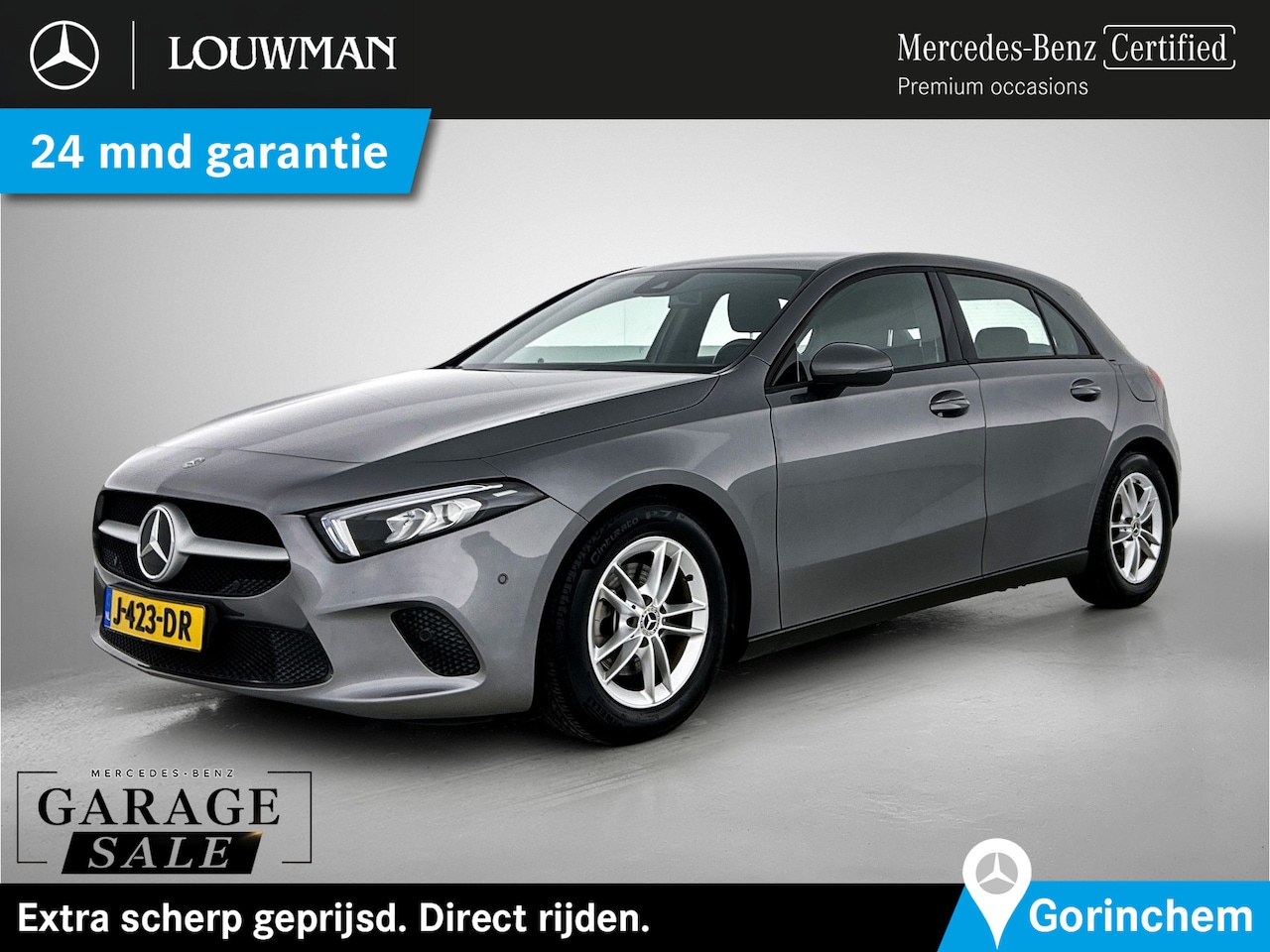 Mercedes-Benz A-klasse - 160 Business Solution | Parkeerpakket met Camera | Ledkoplampen | Navigatie | Stoelverwarm - AutoWereld.nl