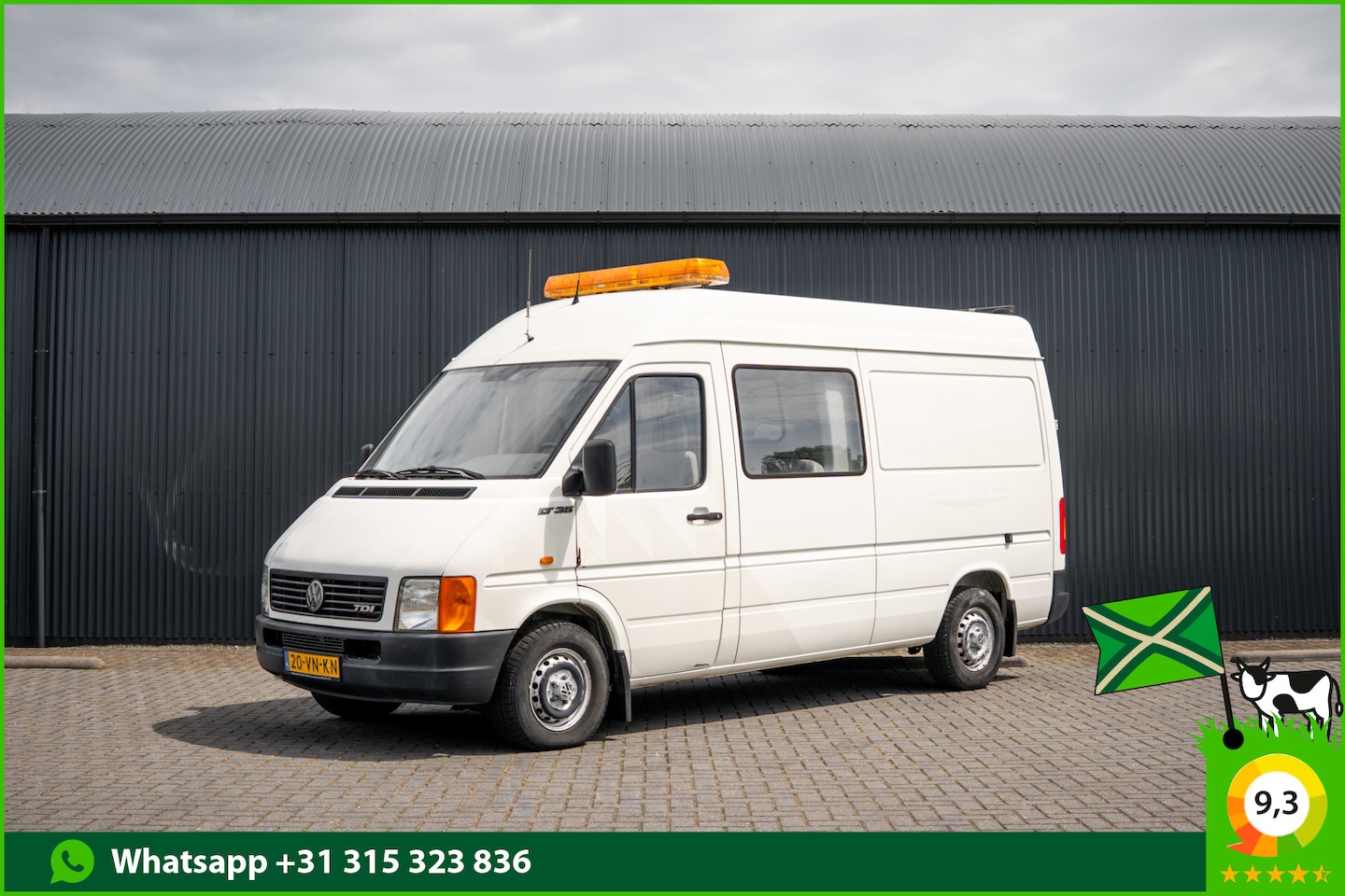 Volkswagen LT - 2.5 TDI L2H2 | 47.859 KM | 6-Zits | DC | 1Ste eigenaar | Trekhaak - AutoWereld.nl