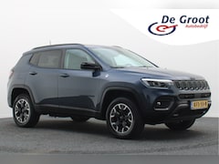 Jeep Compass - 4xe 240 Plug-in Hybrid Electric Trailhawk Panoramadak, Leder/Stof, ACC, Camera, Apple Carp