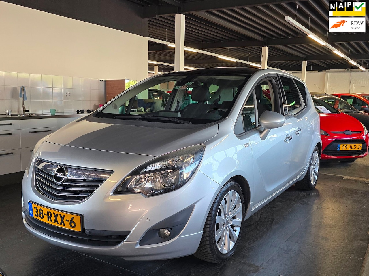 Opel Meriva - 1.4 Turbo Cosmo/AIRCO/CRUISE/N.A.P/APK 6-27/ - AutoWereld.nl