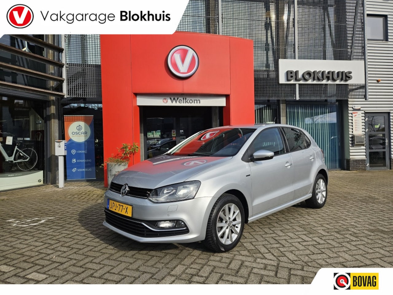 Volkswagen Polo - 1.0 Lounge I Navi I Parkeersensoren I Cruise & Climate control I - AutoWereld.nl