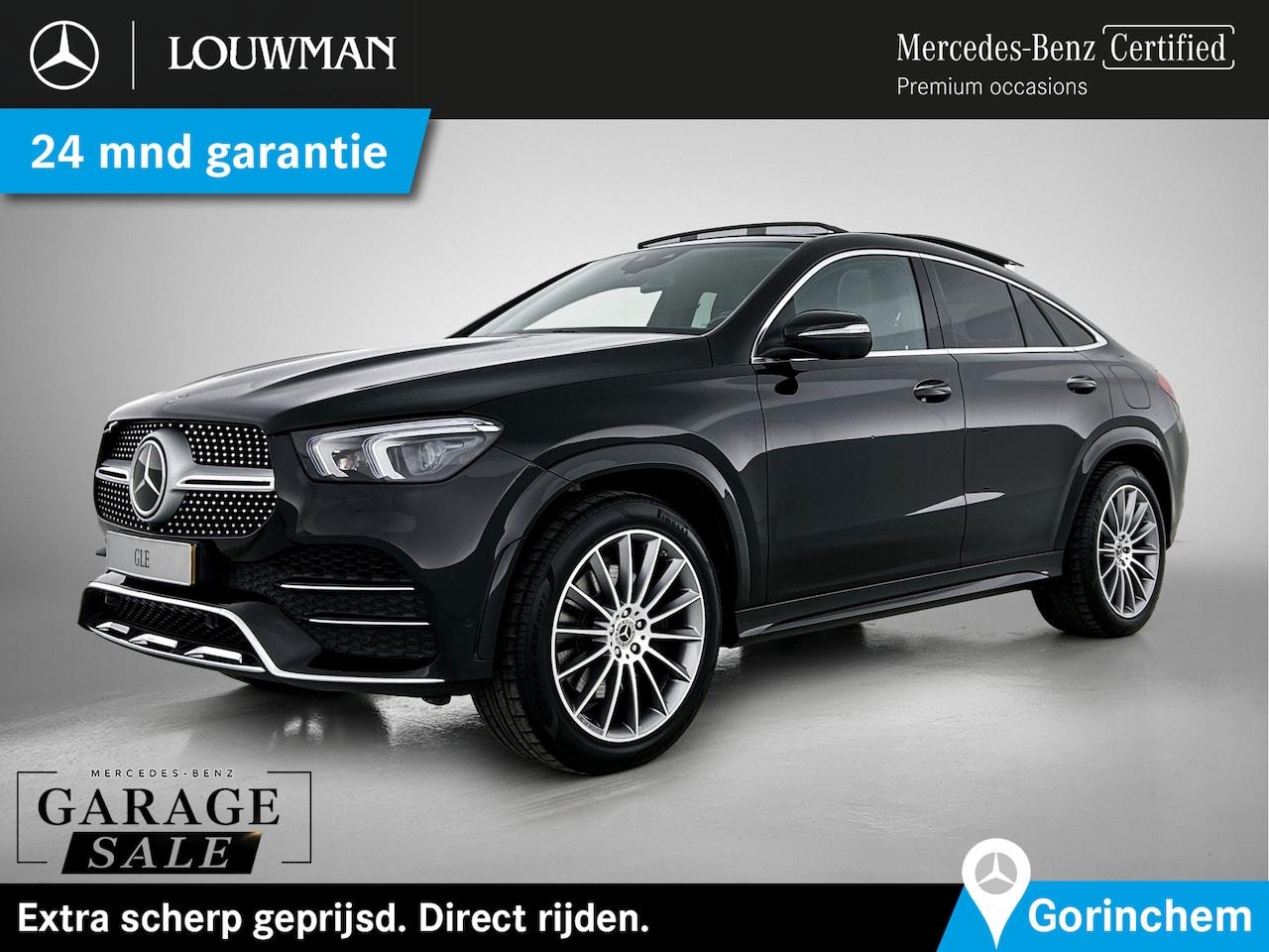 Mercedes-Benz GLE-Klasse - 350 e 4MATIC Premium AMG Styling | Panoramadak | Sfeerverlichting Inclusief 24 maanden Mer - AutoWereld.nl