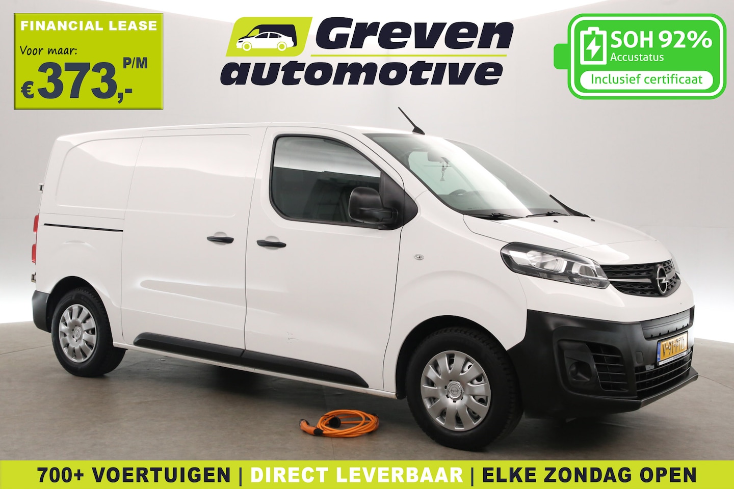 Opel Vivaro-e - L2H1 75 kWh | Snelladen | SOH 92% | Airco | Camera | Cruise | Carplay | 3 Zits - AutoWereld.nl